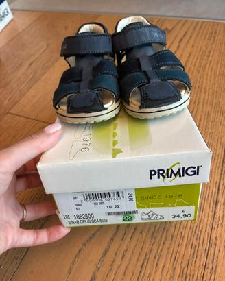 Sandali Primigi Bambino in Pelle Blu – Taglia 22