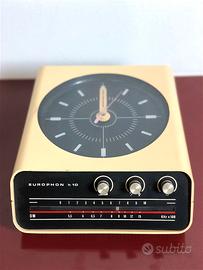 Radio Orologio EUROPHON H10Design ADRIANO RAMPOLDI