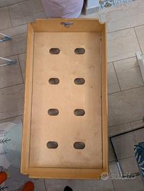 Lettino basso montessoriano con materasso