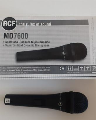 Microfono RCF MD7600