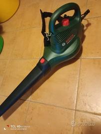 Aspirafoglie Bosch con sacco contenitore