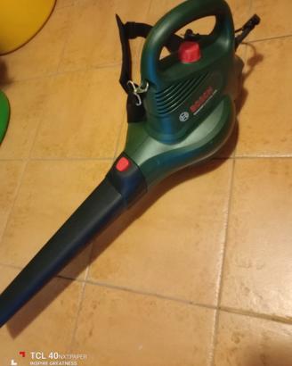 Aspirafoglie Bosch con sacco contenitore