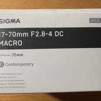 Sigma 17-70mm F/2.8-4 DC macro attacco Pentax