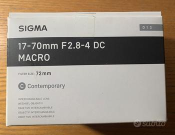 Sigma 17-70mm F/2.8-4 DC macro attacco Pentax
