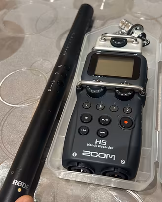 Microfono Rode professionale cinema