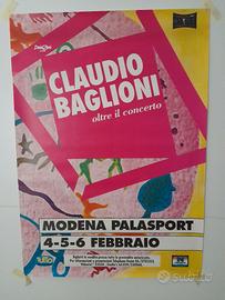 Manifesti concerti Claudio Baglioni