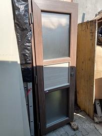 portoncino ingresso PVC rehau