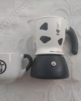 Moka Bialetti Mukka Express. L'arte del Cappuccino