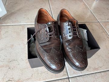 Scarpe uomo Florsheim tg 42 marrone scuro tg 7 (41