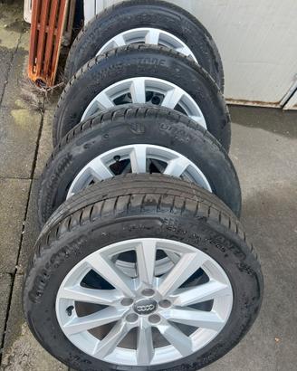 Ruote cerchi in lega da 16" x Audi a1 vw polo