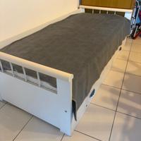 Letto 190x80 con doppio materasso