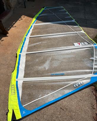 Vela Windsurf YES Sails FREE 8.0 - Freeride