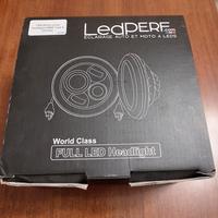 Faro Moto Full LED LedPERF Type 5 + Cornice Cromo