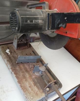 taglia piastrelle, troncatrice x ferro e x legno