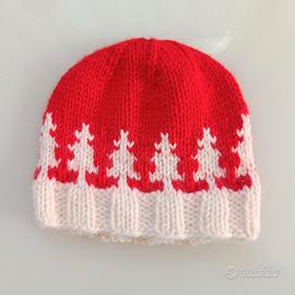 Berretto natalizio neonato 