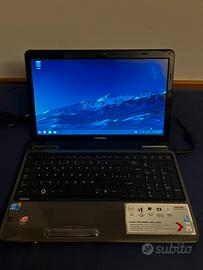 Laptop Toshiba SatelliteL655 500GB HDD Funzionante