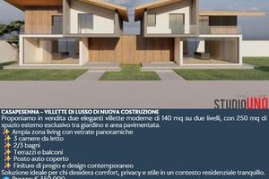 Casapesenna - villette di lusso di nuova costruzio