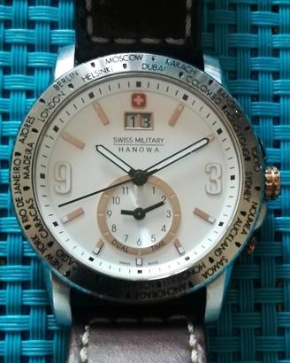 orologio Swiss military Hanowa revenge dual time 