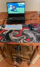 PORTATILE DA GAMING + MOUSE NACON + TASTIERA