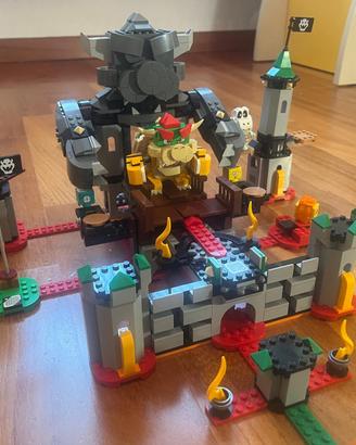 Lego Mario starter course e super Mario-Bowser