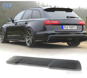 SPOILER ALERON AUDI A6 15-18 NERO LUCIDO
