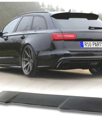 SPOILER ALERON AUDI A6 15-18 NERO LUCIDO