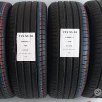 4 gomme 215 50 18 pirelli a538