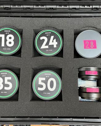 Set Nikon Ai-S cine mod