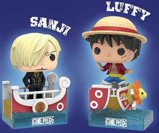 LUFFY + SANJI FUNKO POP KINDER ONE PIECE UOVO