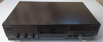 piastra cassette technics RS-BX501  			