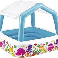 Piscina Gonfiabile Per Bambini A Casetta INTEX