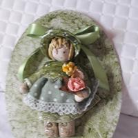 bambolina ceramica 