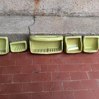 Accessori Bagno Vintage (5 Pezzi)