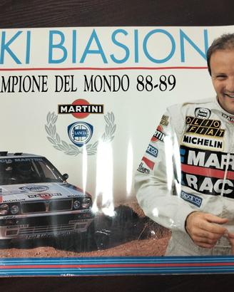 Poster Miki Biasion Lancia Delta