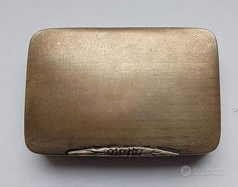 Scatola argento vintage