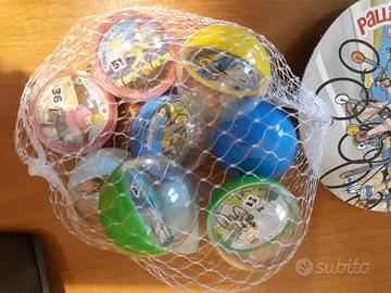 Set 9 palline ciclisti da spiaggia