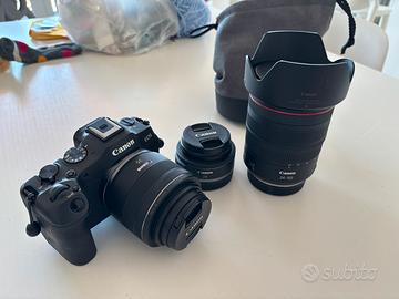 Canon R8, RF 24-105 f/4, RF 35 f/1.8, RF 28 f2.8