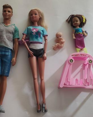 Barbie famiglia