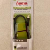 Hama cavo adattatore stereo Jack a 2 RCA, 2mt