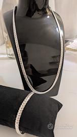 Parure di gioielli in argento 925 unisex
