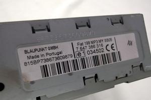 735446971 AUTORADIO BLAUPUNKT FIAT GRANDE PUNTO 1.