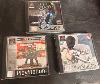 Lotto Giochi Ps1 Alien - Rainbow Six - M. Soldier