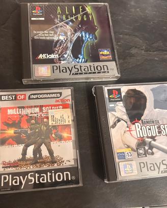 Lotto Giochi Ps1 Alien - Rainbow Six - M. Soldier