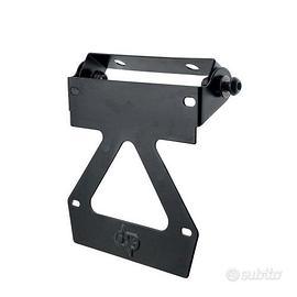 Portatarga regolabile scooter 50 Aerox e Nitro ner