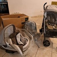 Trio Inglesina Zippy system pro - Completo