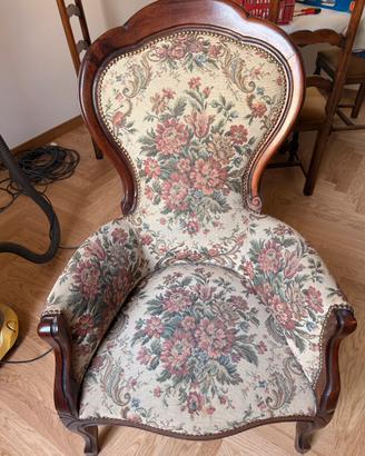 Coppia di poltrone stile Luigi Filippo primi XXsec