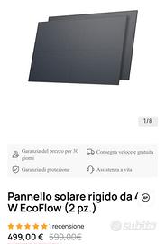 Ecoflow pannelli fotovoltaici 450 W