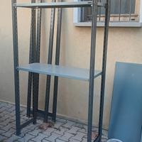 Scaffale metallo montaggio rapido 