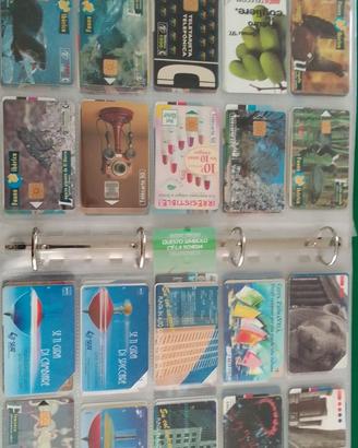 Lotto di 140 schede telefoniche Italia anni 90