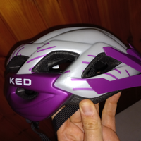 Casco bici bambina con luci 7-10 anni